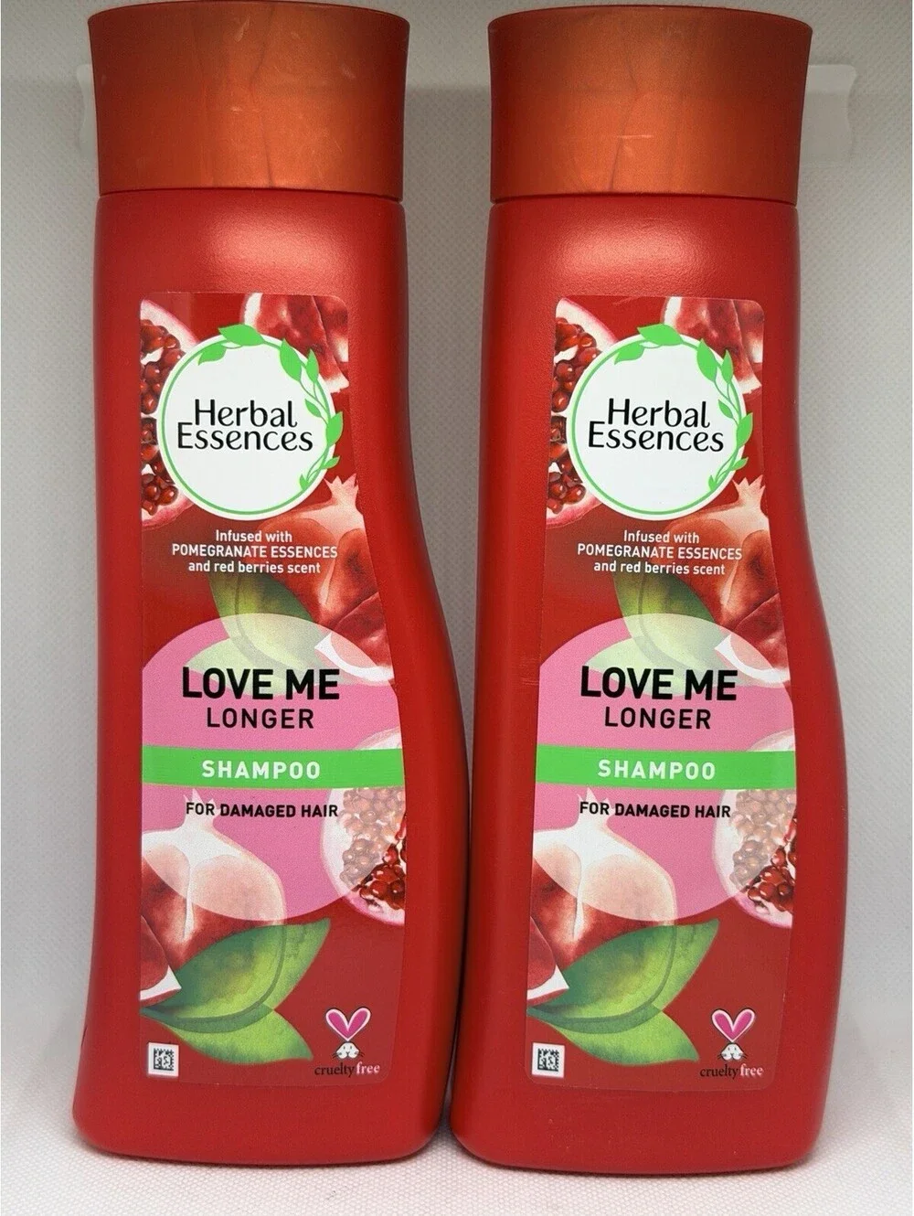 2 Pcs Herbal Essences Shampoo,Pomegranate Essences & Red Berries 400ml